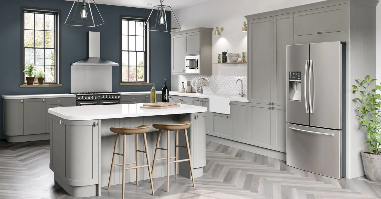 Neves Kitchen Range Pto Silver Grey