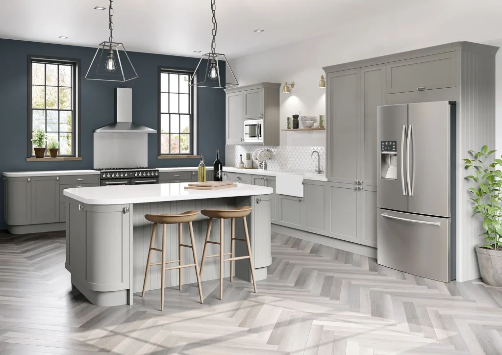 Neves Kitchen Range Pto Silver Grey