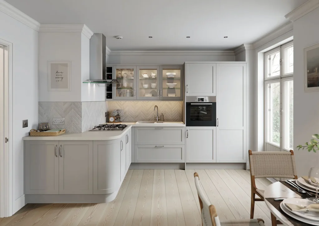 Salarno Kitchen Range Light Grey